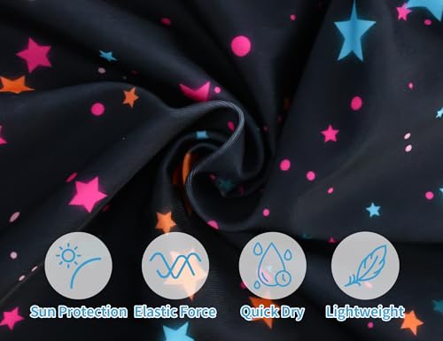 Image of TENVDA Girls Swimsuit Summer Beach Sport Halter Bathing Suits One Piece Swimwear for 2-12 Years Old Kids