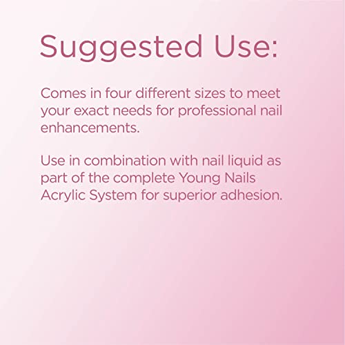 Young Nails Acrylic Powders, Cover - Created For a Flawless Consistency And Superior Adhesion - Cover Powder Begins To Set in 75 Seconds - Available in 45 gram, 85 gram, and 660 Gram Size Options - Thumbnail 4