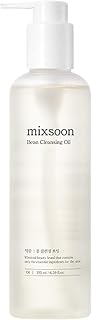 mixsoon Bean Cleansing Oil: Lightweight Deep Makeup Remover with Fermented Bean Extract for Hydrating Glass Skin - 195ml Korean Skincare