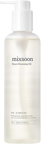 mixsoon | Bean Cleansing Oil | Cleanser for the skin leaving the skin fresh | Cruelty-free | 6.59 fl oz / 195ml