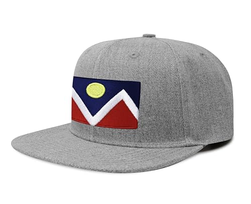 Image of International Tie City Hat for Men and Women, Adjustable Snapback Trucker Baseball Cap with Embroidered Patch
