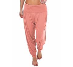 R&N FASHIONS - Ladies Harem Trousers - Women's Full-Length Stretch Casual Pants U2013 High Waist U2013 Casual Wear U2013 Perfect For Yoga, Lounge, Work Out Sweatpants (Black, 12-14) - Yorkshire Outdoor Activity Park