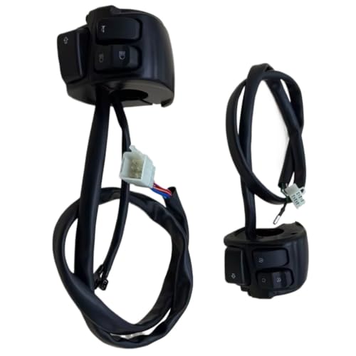 Interrupteur de guidon moto 25mm pour Softail et Sportster