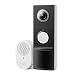 Tapo 2K+ Wired or Battery Powered Smart Video Doorbell with Chime, D225
