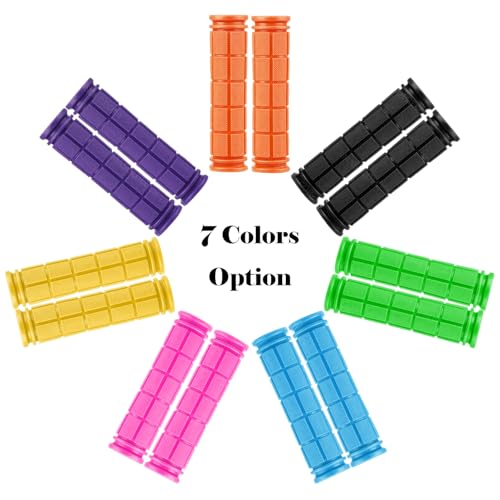 Punhos de guidão de bicicleta com serpentinas de borla, punhos de bicicleta macios antiderrapantes p