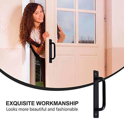 VILLCASE Furniture Modern Daily Black Granary in Handle Conveniente Door Use Celeiro para armário Pu