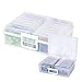 Tefola Photo Storage Box, 4x6 Photo Case 16 Inner Photo Keeper Clear Photo Boxes Storage with 1 Sheet Label Sticker, Seed Organizer Craft Storage Box for Cards Pictures Stamps Office Supplies (Clear)