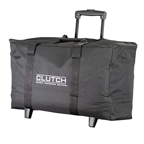 Clutch CL-TOTE221711R Utility Bag with Divider + Telescoping Handle & Wheels