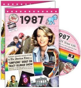 CD Card Company 1987 Time of Your Life DVD Card Kit *DVDC5235465 by The CD Card Company