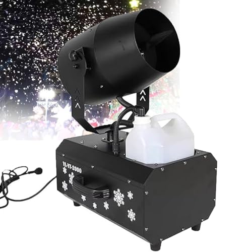 Macchina da neve potente con telecomando wireless, 2000 W, testa