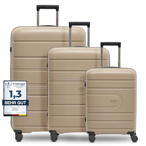 Redolz 3-SET Hartschalen Koffer-Set 3-teilig