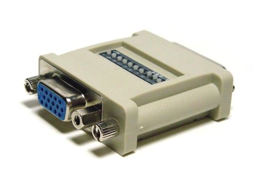 Adaptador MAC DB-15 macho a PC HD-15 hembra miniatura 4
