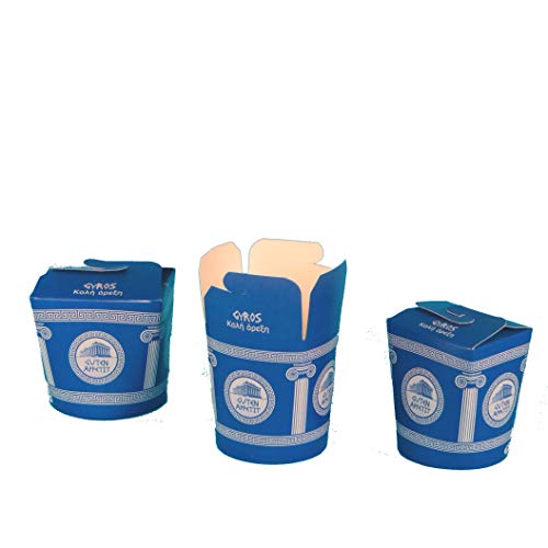 Pro DP Gyrosbox blau weiß 700ml