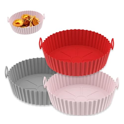 Forma Forro Para Air Fryer De Silicone Cesto Reutilizavel E Antiaderente Marca Ynk Shop