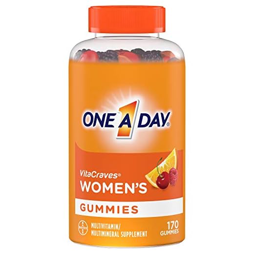 One A Day Women’s Multivitamin Gummies, Multivitamin For Women with Vitamin A, C, D, E and Zinc for Immune Health Support*, Calcium & more, 170 count
