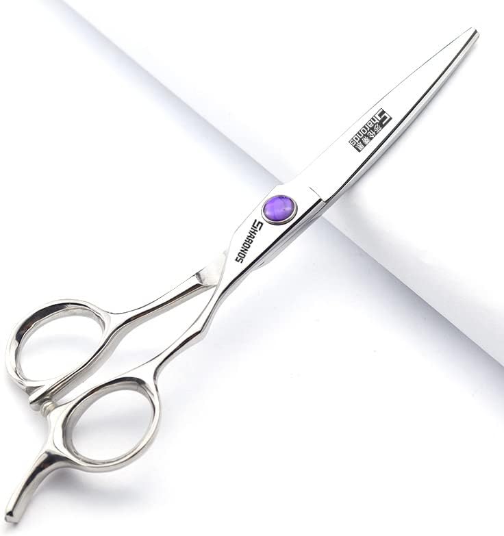 5.5/6/6.5 Inch Sharonds Hair Salon Professional Barber Scissors Hair Styler Professional Hair Styling Tools Hair Scissors Set (5.5 Inch 2 Pieces)