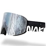 NAKED Optics The TROOP EVO Skibrille Männer, Ski Brille Frauen, Snowboardbrille, Skibrille mit...