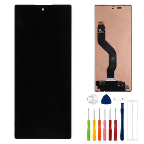 Écran LCD Z Fold 6 SM-F956B noir de 7,6 pouces avec kit outils de réparation inclus