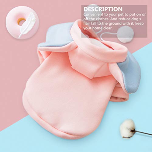 Pet Moletom com Capuz Roupas de Elefante Orelha Macia Pijama Quente Pet Puppy Macacão para Halloween