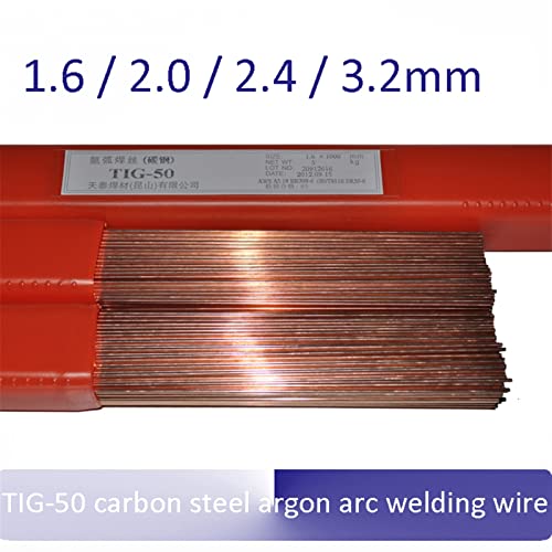 1KG Welding consumables TIG-50 carbon steel argon arc welding wire 1.6mm 2.0mm 2.4mm 3.2mm Welding Rods Welding Sticks(3.2mm)