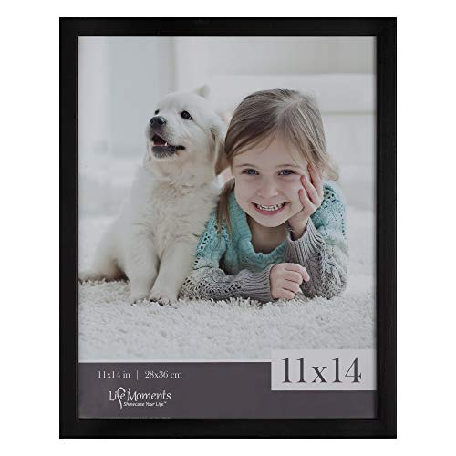 Life Moments 11X14 Traditional Black Wood Tabletop Or Wall Mount Frames, Set Of 6 #TOP1