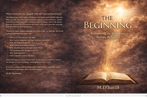 The Beginning: Returning to Scripture Before Religion