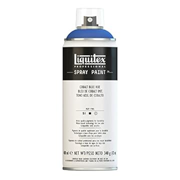 Liquitex 4450381 Professional Spray Paint 400 ml, Cobalt Blue Hue
