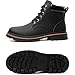 CORANSBER Steel Toe Boots for Women Lightweight Safety Boots waterproof Construction Steel Toe Shoes woman Composite work Boots