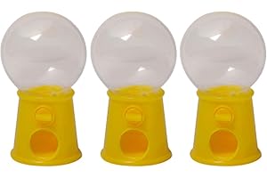Zerodeko 3pcs Baby Piggy Bank Gumball Machine Candy Dispenser