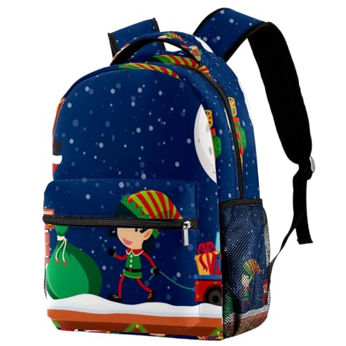 Sac à dos d'école Chimney multicolore de 29.4x20x40cm pour filles et garçons
