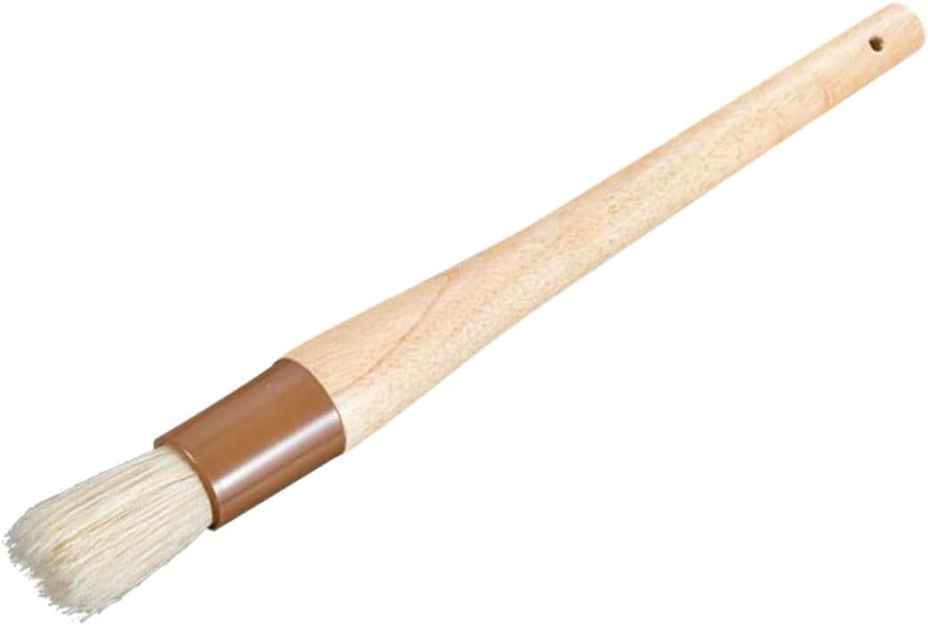 4Pcs Basting Oil Brush Heat proof Pastry Brush wood kitchen cooking basting bbq Spread Oil Baking Sauce cooking beech handle Bamboo pig hair