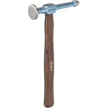 Picard Ball End Hammer 460g Planishing Tool with Smooth Face & Ball Pein, Dual-Curved Hickory Handle with Octagonal Grip, For Professional Auto Body & Metal Work 2522802