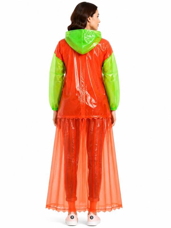 Image of Romano nx 100% Waterproof Rain Skirt Top Jacket for Women Rain Coat with 3 Years Warranty in 28 Colors