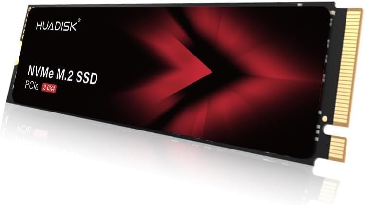 M.2 NVMe SSD, M.2 2280 SSD with Heatsink 256GB, Gen3x4 Internal Solid State Drive, Up to 2300MB/s, M2 NVMe 3D NAND Flash, for Desktop and Laptop