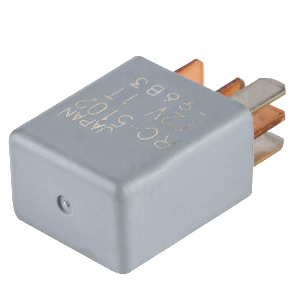 Aramox Car Relay ABS and Aluminum for OEM 39794-S10-003 Black