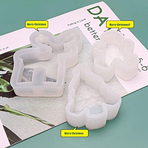 silicone Natal para assar | resina alce para árvore Natal para homem gengibre - feito à mão para sab