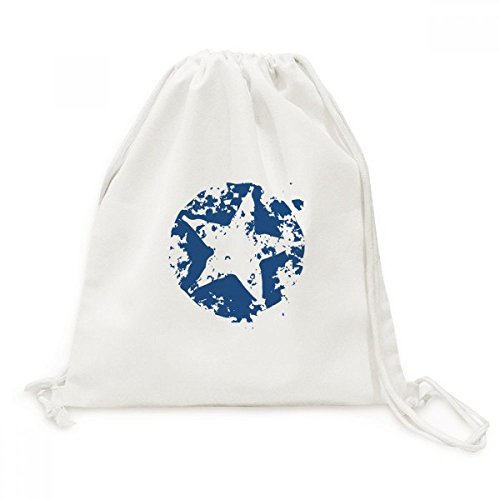 Toile drawstring backpack voyage sac à dos cordon femme homme imprimé