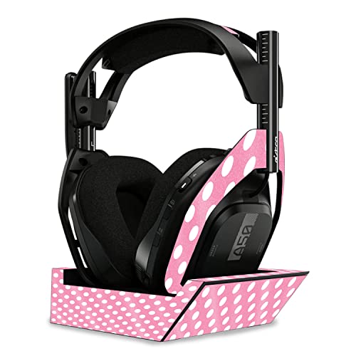 Image of MightySkins Glossy Glitter Skin Compatible with Astro A50 Wireless Headphones + Base Station (Gen 4) - Mini Dots | Protective, Durable High-Gloss Glitter Finish | Easy to Apply | Made in The USA