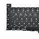 Pardarsey Ersatz Deutsch QWERTZ Tastatur kompatibel mit MacBook Pro 16 Zoll mit Touch Bar A2141 veröffentlicht 2019 +Tastatur Schrauben+Schraubendreher
