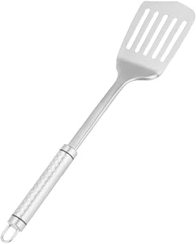 Titanium Turner Wok One-Piece Rustproof Lightweight Wok Spatula Spatula Spatula Frying Pan Spatula Non-Stick Spatula with Long Handle Wok Outdoor Camping Kitchen Cookware Commercial Home