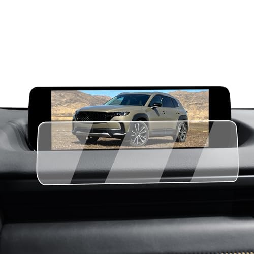 ECOZEN スクリーンプロテクター 2023-2026 マツダ CX-50 / ハイブリッド用 - 10.25 インチ ナビゲーション 強化ガラスフィルム 2023-2026 CX-50(2.5 S/2.5 ターボ/2.5 ターボ メリディアンエディション) アクセサリー 指紋防止（Amazon）