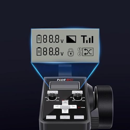 Image of 2.4G 6 Channels RC Remote Controller with Receiver for RC Ship Boat Car Tank