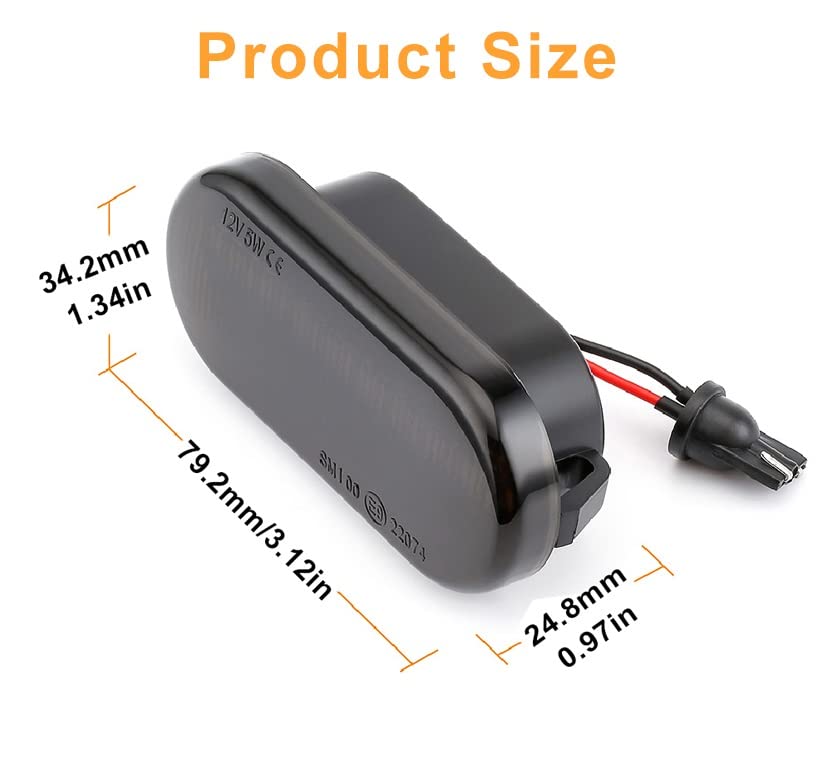 Clignotants LED dynamiques à défilement séquentiel pour garde-boue - 5