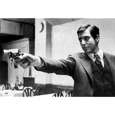 Posters Forever The Godfather Poster, Restaurant Scene, Revenge, Gangster, Italian Mafia, Michael Corleone, Wall Art