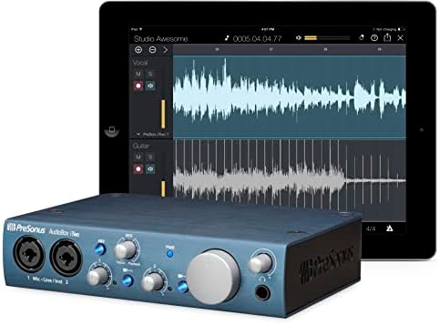 PreSonus AudioBox iTwo 2x2 USB/iPad Audio Interface with Studio One Artist and Ableton Live Lite DAW Recording Software