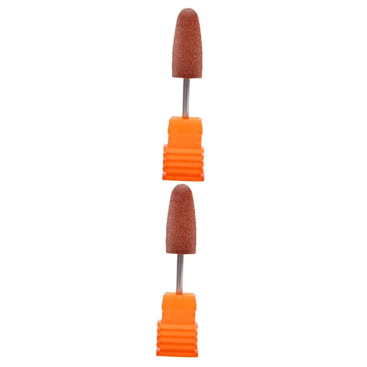 Beavorty 2pcs silicone drill bits for nails manicure machine tool silicone nail drill bit rubber polishing bit diamond drill bit manicure drill bits drill rig to rotate buffer zone