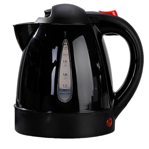 Hervidor de agua para coche de 12 V, hervidor USB para agua hirviendo,Hervidor eléctrico para coche de gran capacidad de 1 litro, tanque interior de acero inoxidable - Botella calentadora de agua de c