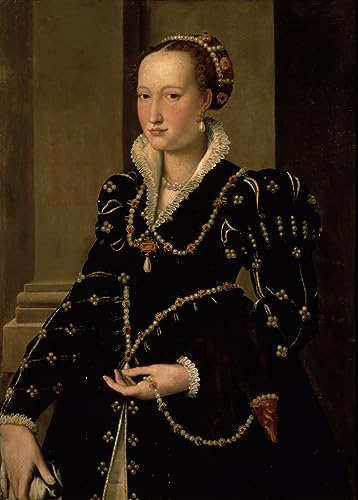 Peinture murale Laudomia de Médicis Agnolo Bronzino pour décoration salon