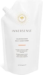 INNERSENSE Organic Beauty - Natural Color Radiance Daily Conditioner | Non-Toxic, Cruelty-Free, Clean Haircare (Refill Pouch, 32 fl oz | 946 ml)