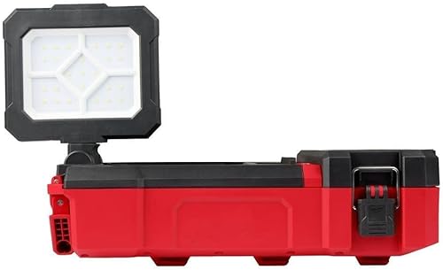 Luz de inundación para Milwaukee 2356-20 M12 PACKOUT con carga USB Longitud del artículo 15.2 pulgadas Altura del artículo 4.6 pulgadas Ancho del
